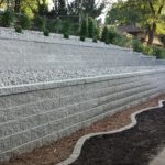 Finished Retaining Wall